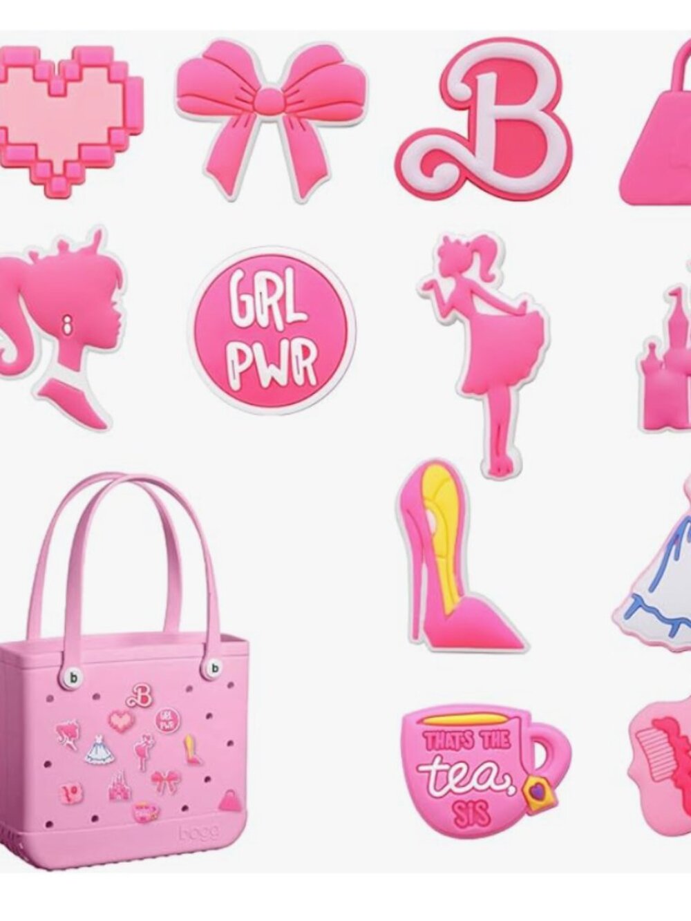 Barbie Bogg Bag charms